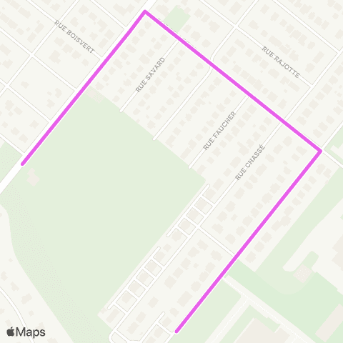 Ville de Drummondville St-Pierre / Pinard / V210 - St-Georges / Cégep / V200 map