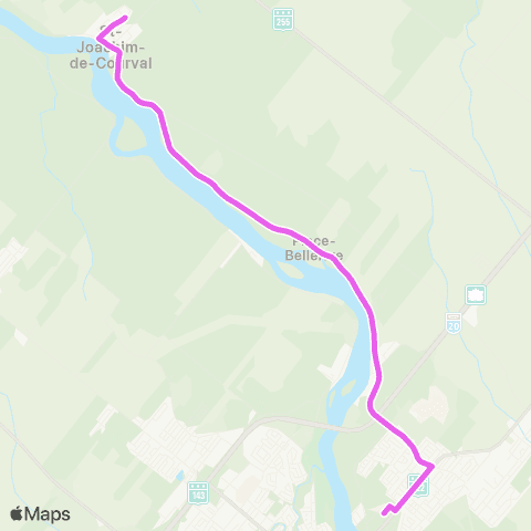 Ville de Drummondville Lacharité / Descôteauxa420 - Campus Univ. / C700 / Ch700 / A400 map