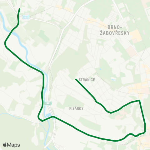 DPMB Masarykova Čtvrť, Barvičova - Mendlovo Náměstí map
