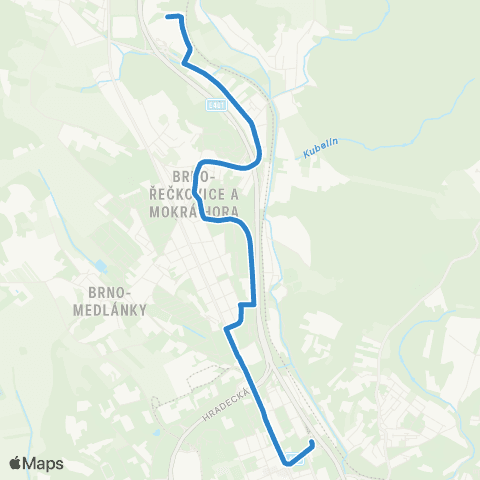 DPMB Ivanovice, Globus - Semilasso map