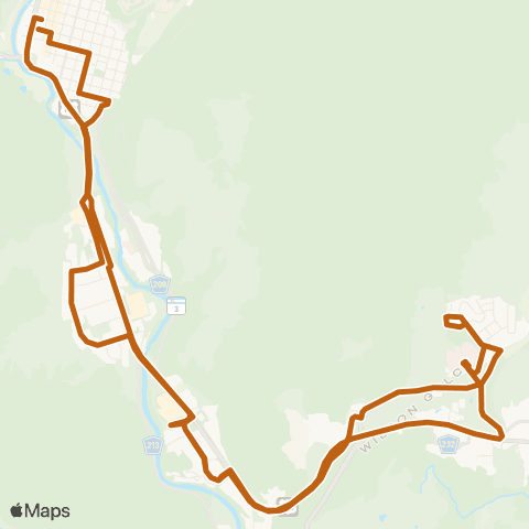 Durango Transit Walmart / Mercy map