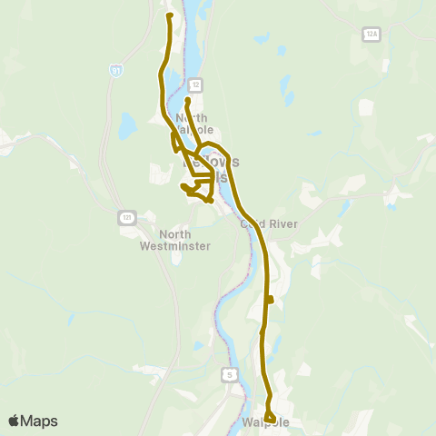 Rockingham MOOver! Bellows Falls In-Town map