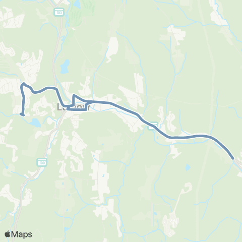Rockingham MOOver! Okemo Village map
