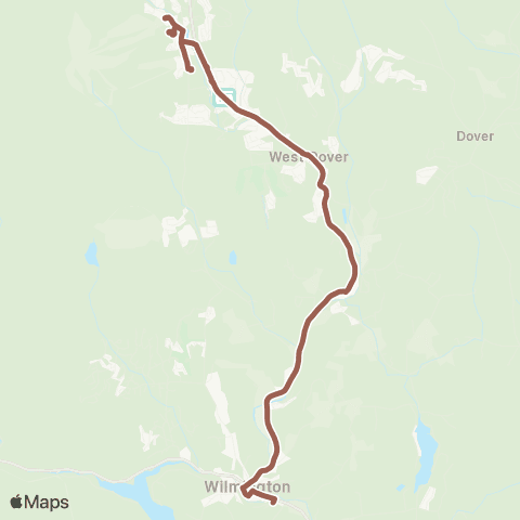 Wilmington MOOver! Wilmington-West Dover map