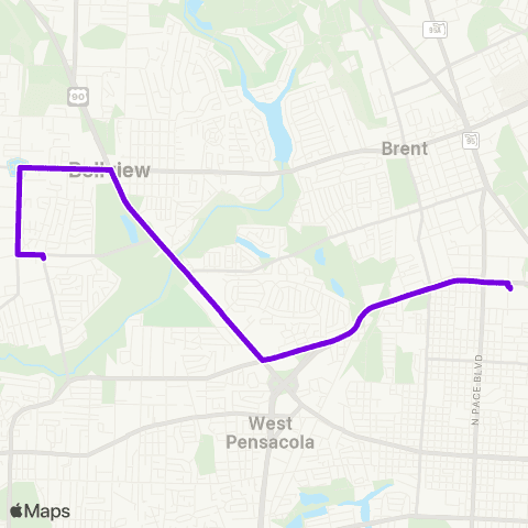 ECAT Oakcrest / Cerny Heights map