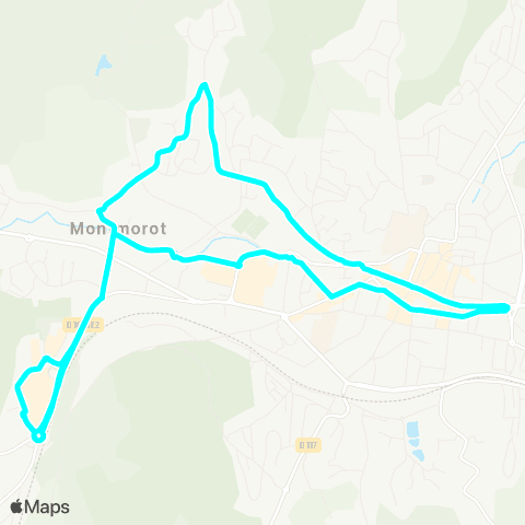 ECLA Mobilités Théâtre - Montmorot map