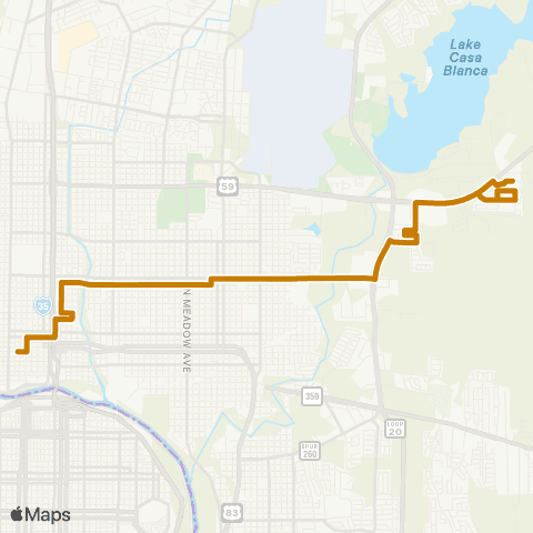 El Metro Heritage Park map