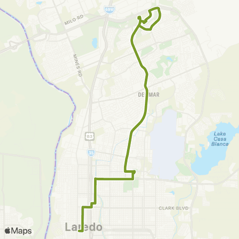 El Metro Convent / McPherson map