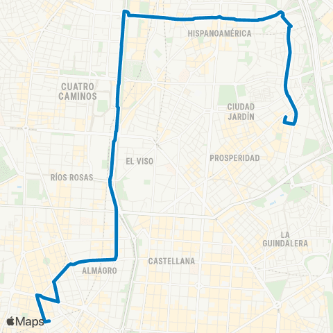 EMT Tribunal - Alfonso XIII map
