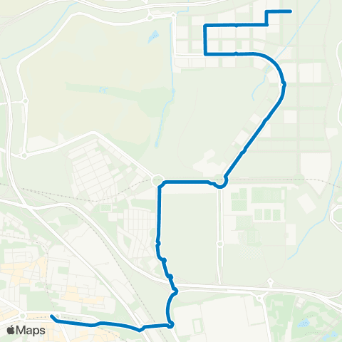 EMT Mar de Cristal - Valdebebas map