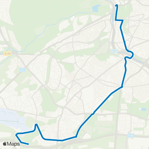 EMT Principe Pio - Hospital Fundacion San Jose map
