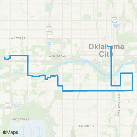EMBARK S 29 St Crosstown map