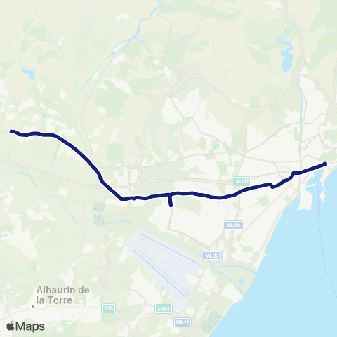 EMT Pso. del Parque - Ortega y Gasset - Campanillas map