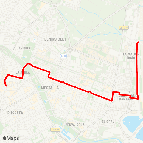 EMT Passeig Marítim - Pl. de L'Ajuntament map