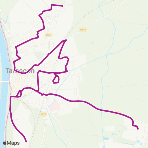 Envia La Tarasque <> ZAC du Roubian map