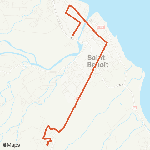 Estival École André Duchemann - Gare St-Benoît map