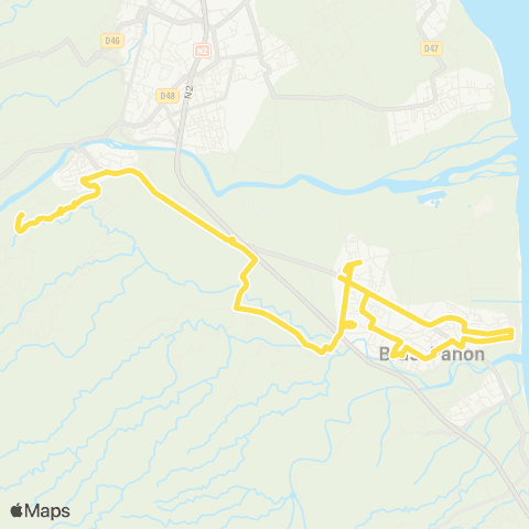 Estival Lot Bellevue - Mairie de Bras Panon map