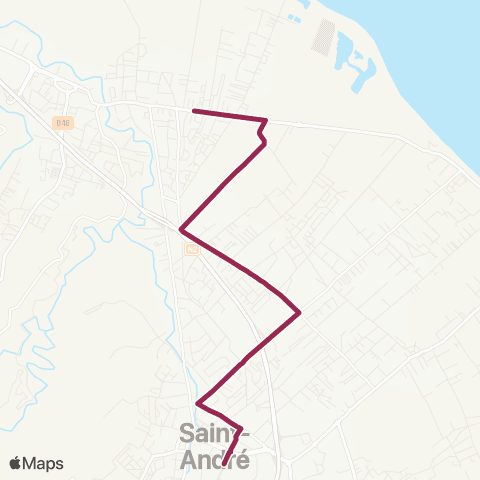 Estival EC Henri Morange - GR Saint-André map