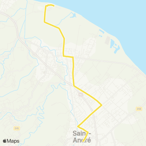Estival Camp Neuf - Gare Saint André map