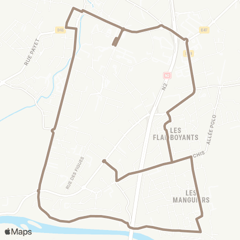 Estival Gare St Quai 1 - Gare St André Quai 1 map