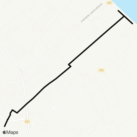 Estival Stade Champ Bornes - Gare rout. St-André map