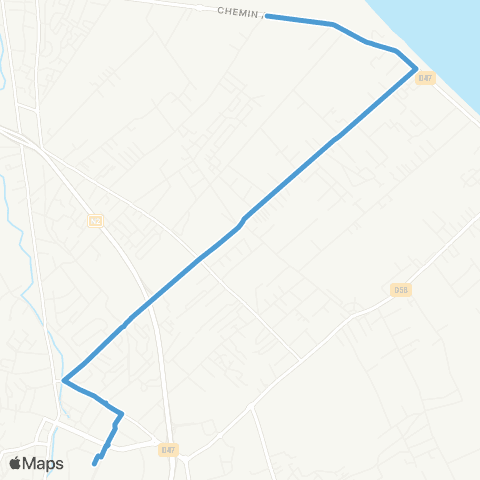 Estival Bel Ombre - Gare de Saint-André map