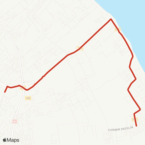 Estival Aire de Repos - Gare Saint André map