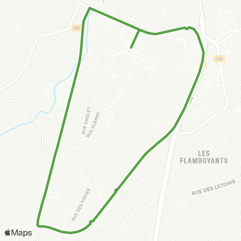Estival Gare St André-Gare St André map