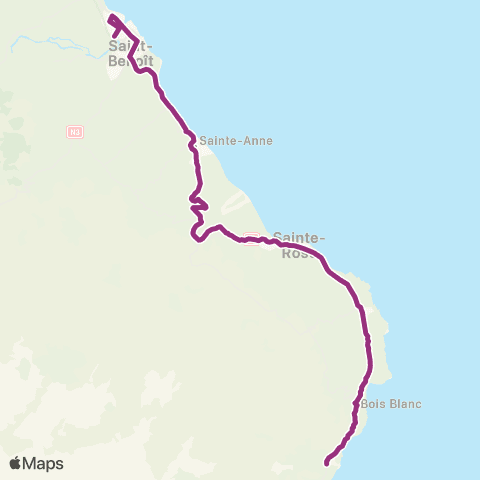 Estival La Vierge Parasol - Gare de Saint Benoît map