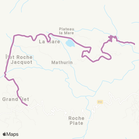 Estival Be Cabot - Grand Îlet map