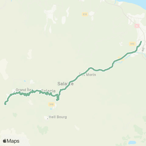 Estival Le Bélier-Gare Saint André map