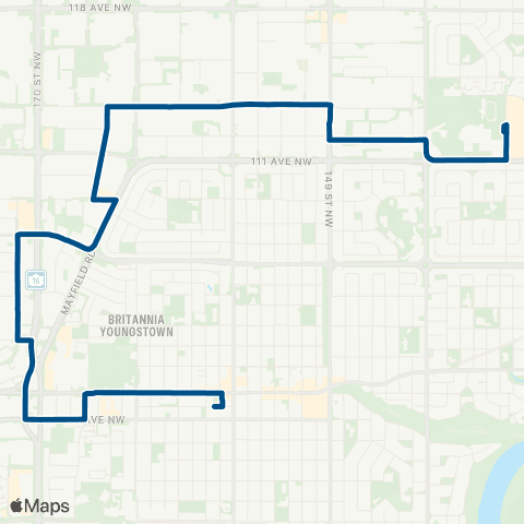 ETS Jasper Place - Westmount map