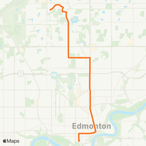 ETS Dunluce - Castle Downs - Government Ctr map