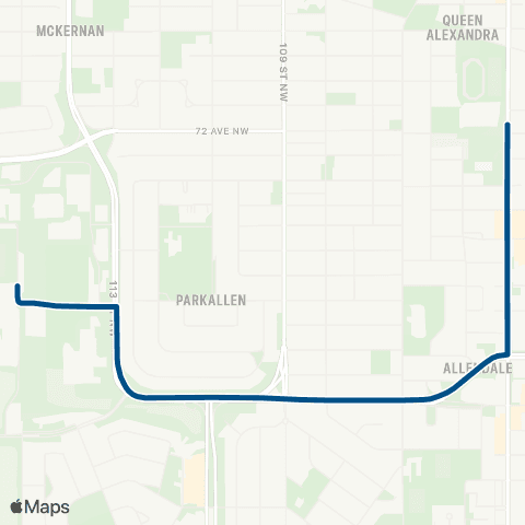ETS Strathcona - South Campus map