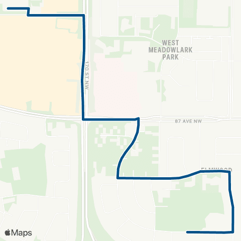 ETS Hillcrest - WEM map