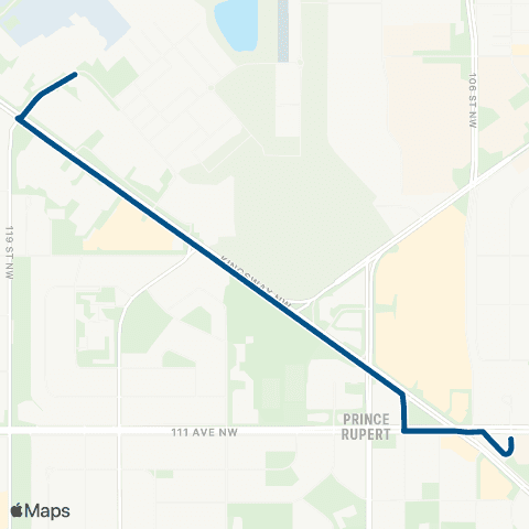 ETS Amiskwaciy - Kingsway map