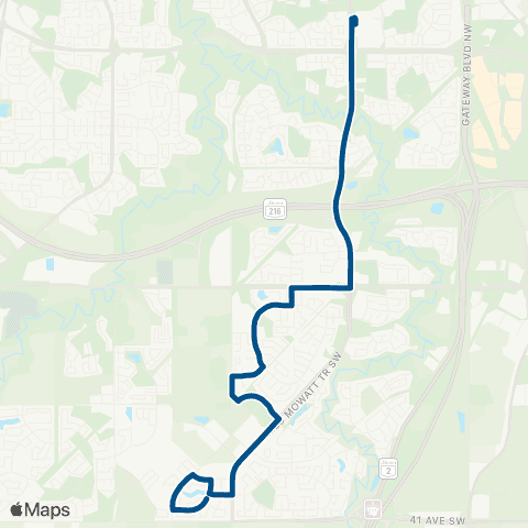 ETS Century Park - Rutherford - Desrochers map