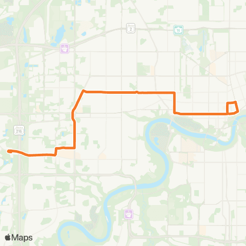 ETS Lewis Farms - Downtown map