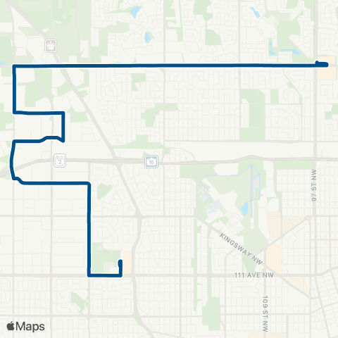 ETS Northgate - Westmount map