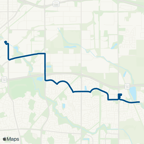 ETS Davies - Meadows - Maple map