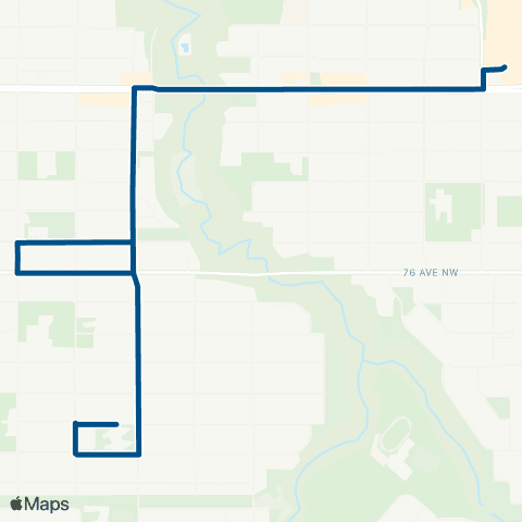 ETS Bonnie Doon - Ritchie map
