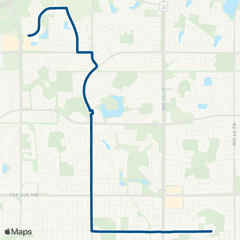 ETS O'Leary - Rapperswill map