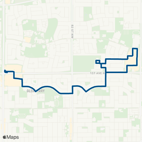 ETS Northgate - Londonderry map
