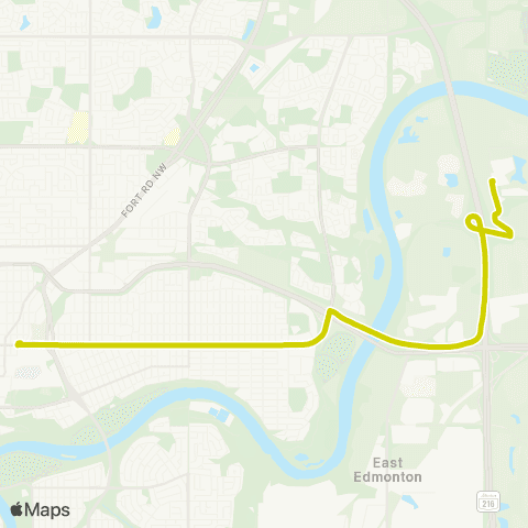 ETS Edmonton Waste Management Ctr - Coliseum map