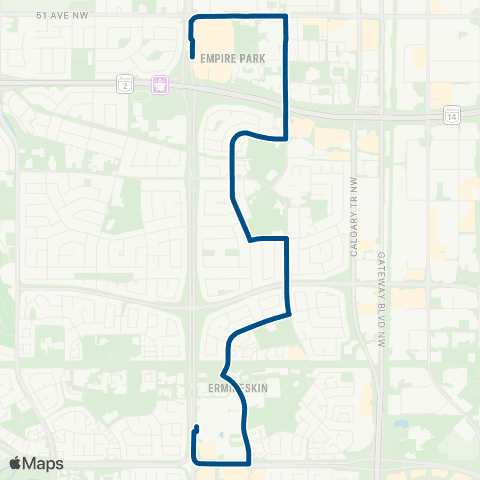 ETS Century Park - Southgate map