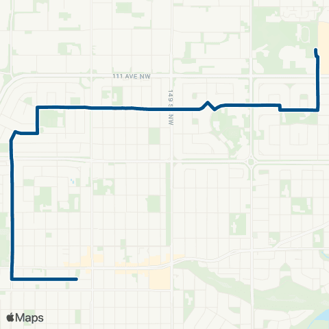 ETS Jasper Place - Westmount map