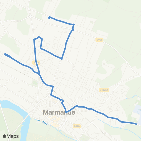 Evalys Condorcet - Aérodrome map