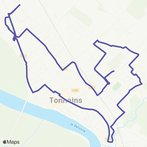 Evalys Ferron - Centre-ville - Gare map