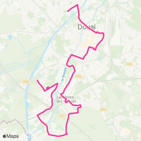 Évéole Lambres St Amé - Douai Lycée Elisa Lemonnier map