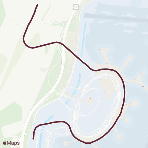 AirTrain EWR AirTrain EWR map